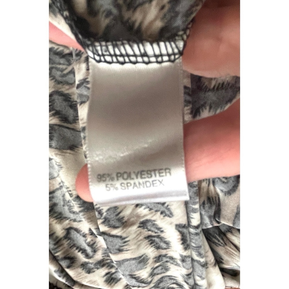 ** BUNDLE SALE 3/$16 ** Avenue Sleeveless Maxi Sundress Animal Print Size 18/20 - Picture 14 of 14